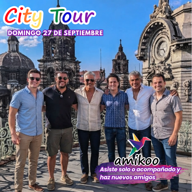 City Tour gay Ciudad de México, Tour gay Ciudad de México, Tour lgbt Ciudad de México, city tour lgbt ciudad de méxico Chicos gay paseando por ciudad de méxico