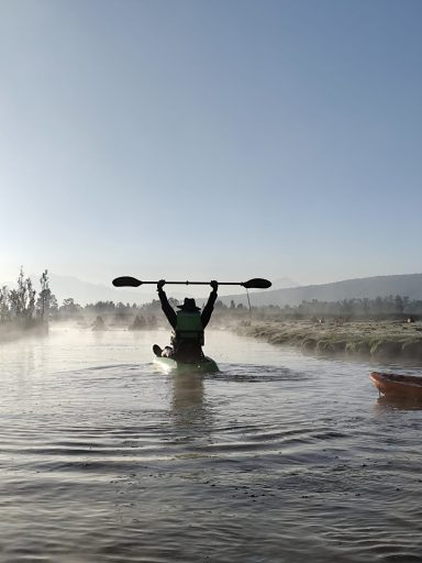 Paseo amanecer en Kayak gay